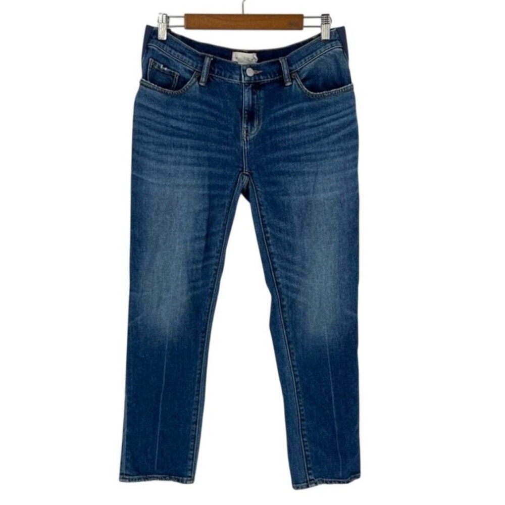 HATCH Side Panel Maternity Straight Leg Jeans - 26